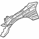 GM 23470020 Upper Rail, Front Driver Side