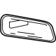 GM 84688632 Seat Belt Bezel, Black, Driver Side