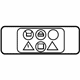 GM 15207078 Caution Label