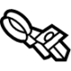 GM 11547116 Rear A/C Hose Retainer