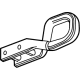 GM 84055686 Tow Hook, Black
