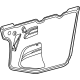 GM 84277686 Water Deflector, Front Driver Side
