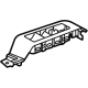 GM 84704104 Switch Panel, Jet Black, Front Driver Side