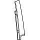 GM 42740490 Applique, Front Passenger Side