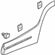 GM 84454222 Lower Molding, Rear Driver Side
