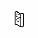 GM 84022962 Tensioner Cover, Jet Black, Front