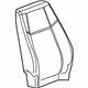 GM 15867835 Seat Back Cover, Front