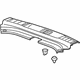 GM 22823156 Sill Trim, Jet Black, Rear