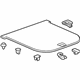 GM 20926357 Floor Cover, Jet Black, Rear