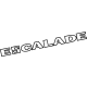 GM 23440294 Nameplate, Galvano Silver, Rear