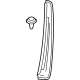 GM 85136432 Front Molding, Rear Driver Side