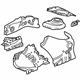 GM 42437922 Apron Assembly, Front Inner Driver Side