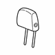 GM 84254277 Headrest, Ash Gray, Rear Center