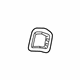 GM 84212257 Handle Bezel, Black, Rear