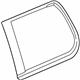 GM 23134805 Reveal Molding, Rear Driver Side