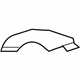 GM 15844820 Track Cover, Black