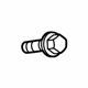 GM 19183796 Instrument Panel Bolt