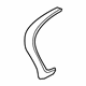 GM 42443478 Applique, Silver, Driver Side