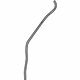 GM 20937692 Front Hose, Passenger Side