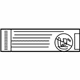 GM 15069228 Caution Label