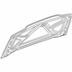 GM 23355657 Trunk Lid, Rear