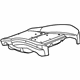 GM 23149386 Seat Cushion Pad, Front