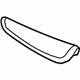 GM 23409457 Applique, Ash Gray, Passenger Side