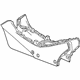GM 23409417 Center Console, Front