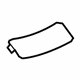 GM 23354825 Rear Cover, Jet Black