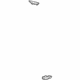 GM 42456619 Defroster Grille, Gray, Passenger Side