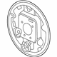 GM 94553900 Backing Plate