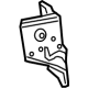 GM 22864389 Inner Reinforcement, Front Driver Side