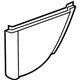 GM 25864236 Side Panel, Black, Rear Passenger Side