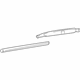 GM 19432590 Wiper Blade, Rear