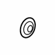 GM 13586169 Seat Back Frame Inner Cover, Rear