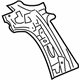 GM 15748745 Inner Panel, Driver Side