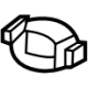 GM 84660175 Puddle Lamp, Driver Side