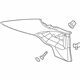 GM 23311871 Upper Trim Panel, Titanium, Rear Driver Side