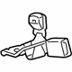 GM 84600037 Buckle End, Driver Side