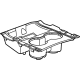 GM 84921581 Upper Trim Panel, Black, Front