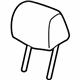 GM 20924257 Headrest, Outer, Titanium, Rear