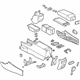 GM 12480798 Console Assembly