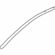 GM 25764024 Inner Rail, Passenger Side
