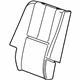 GM 20789578 Seat Back Cover, Rear Passenger Side