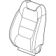 GM 42853732 Seat Back Cover, Yellow Accents, Front