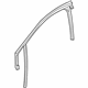 GM 84647880 Glass Run, Front Driver Side