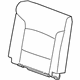GM 23221843 Seat Back Cover, Gray