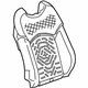 GM 84107583 Seat Back Pad, Front