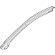 GM 84266708 Windshield Pillar Reinforcement, Outer Driver Side