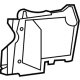GM 84352042 Side Shield, Front Upper Passenger Side